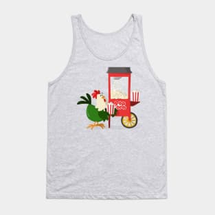 rooster popcorn Tank Top